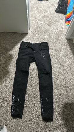 Purple jeans authentic