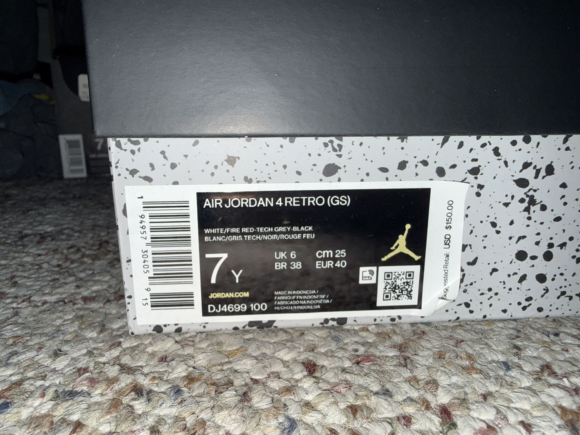 Jordan 4 Retro White Oreo 2021