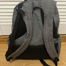 Diaper Bookbag Gray