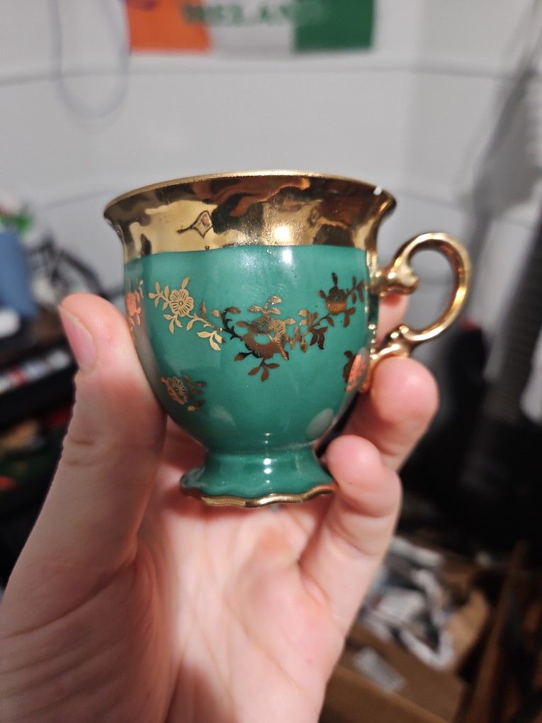 Eichenbach la Reine China Cup and Saucer
