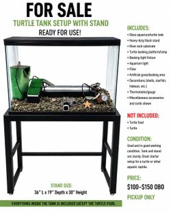 Aquarium Tank and stand for sale