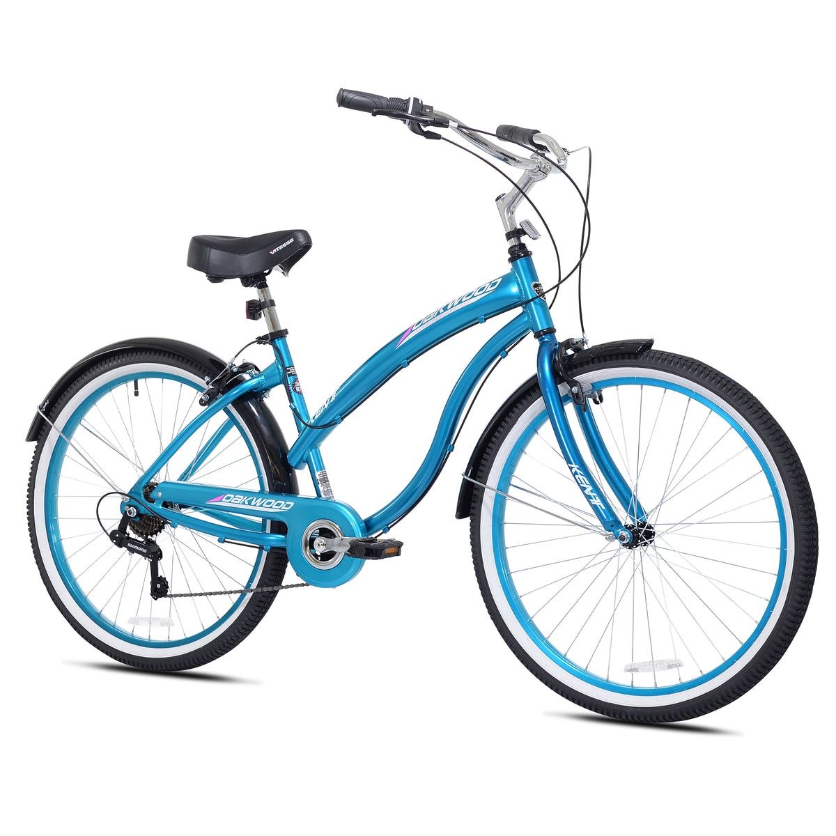 26” Kent Oakwood Women’s Cruiser Bicycle Teal