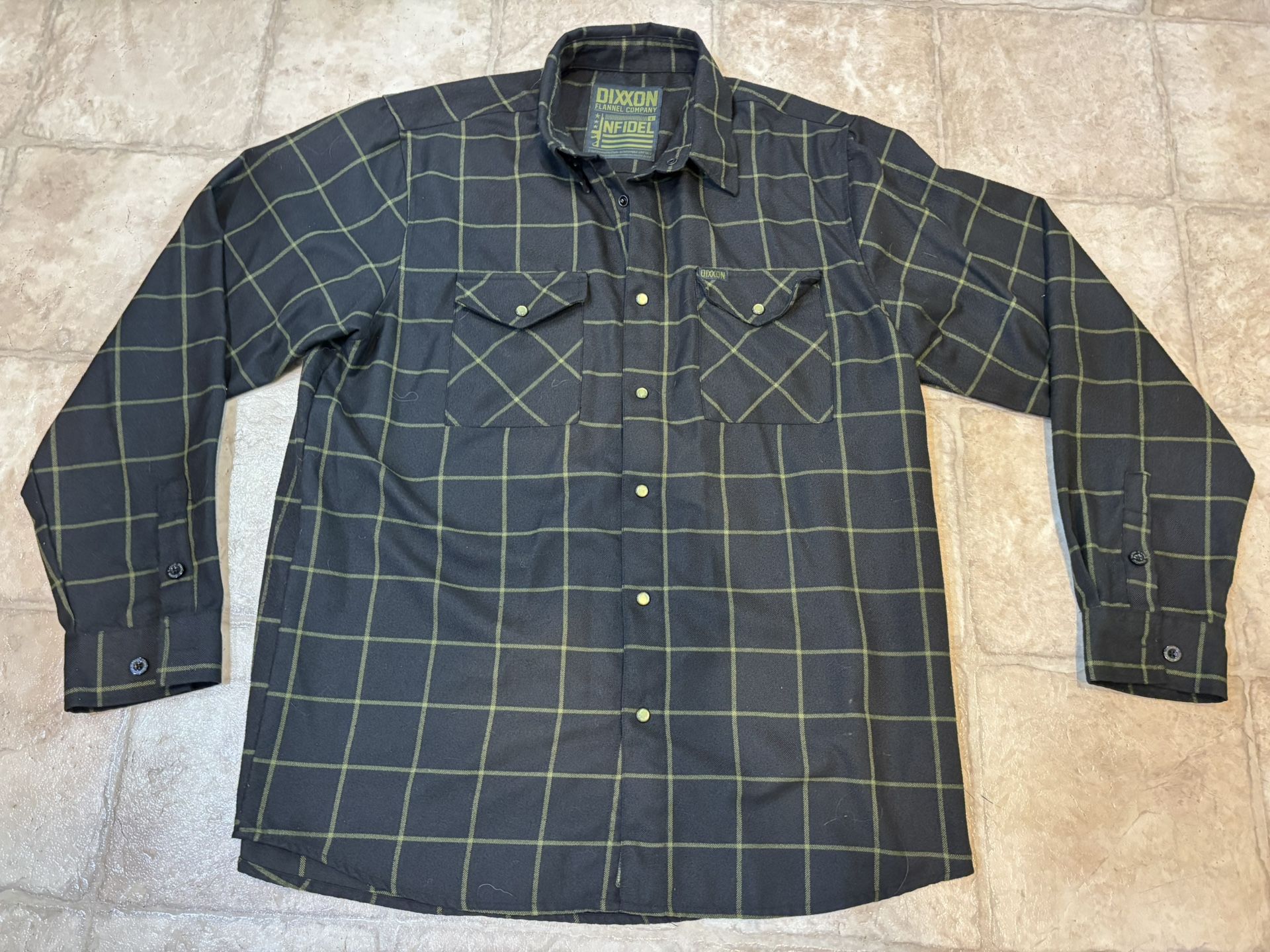 Dixxon Flannel Shirts, Lot of 6 Men's Large, $60 Each