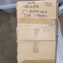 5" Cone Audio Vox Speakers