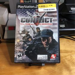 Conflict Global Terror PlayStation 2 Game For Sale