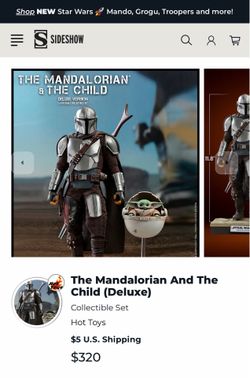 Mandalorian deluxe Hottoys