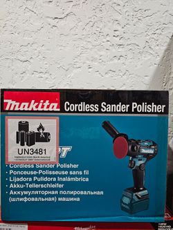 Makita 12v 3inch polisher kit