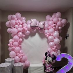 Hand Made Round  Wood Garland Decorating For Ballon’s/party 