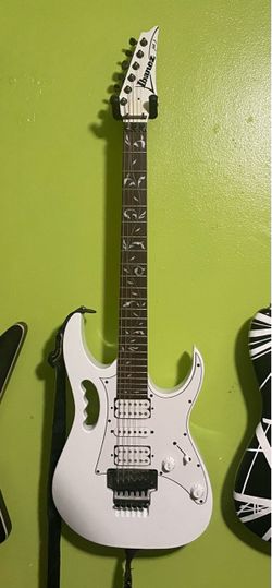 Ibanez Steve Vai JEM-style guitar