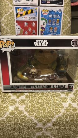 Starwars Jabba the Hutt & salacious B . Crumb