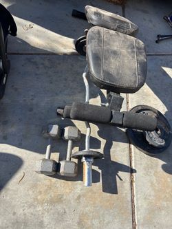 Gym weight set