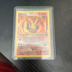 Pokemon Moltres Holographic