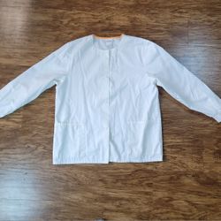 Scrub star White scrub jacket Size L Nurse Jacket