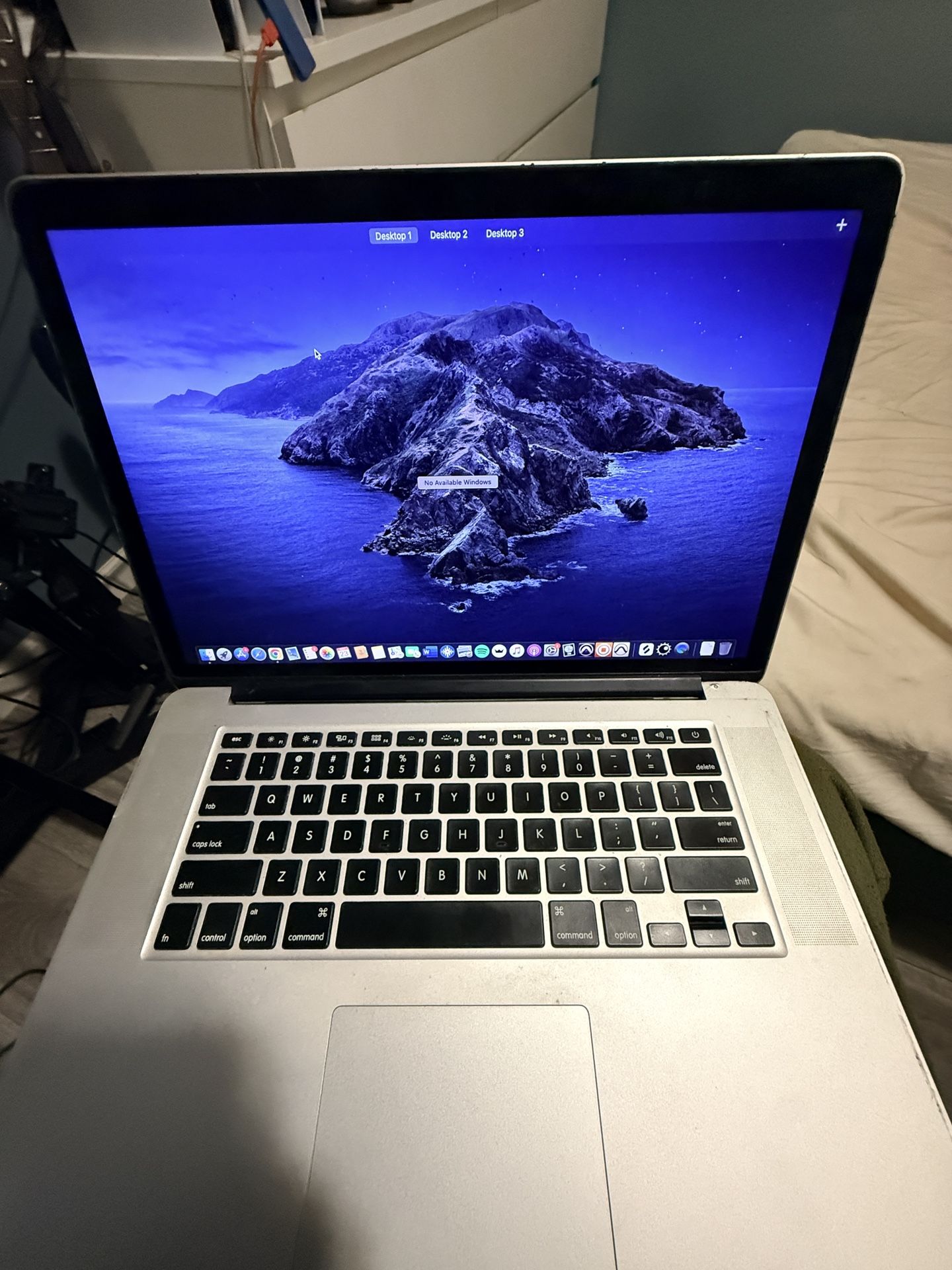 MacBook Pro (Retina, Mid 2012) Processor 2.7 GHz Quad-Core Intel Core i7 Memory 16 GB 1600 MHz
