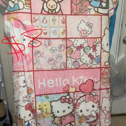 HELLO KITTY BLANKETS
