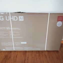 LG 65" UHD TV (UA77)
