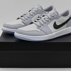 Nike Jordan 1 Low Golf Wolf Grey Size 11m 