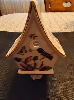 Bird ceramic night light