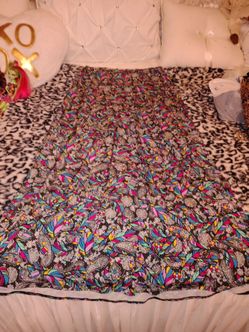 Colorful Paisley Print Flared Skirt or maxi dress sleeveless
