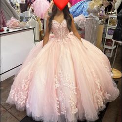 Morilee Blush Pink Quince Dress