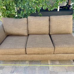 Sectional Brown Couch