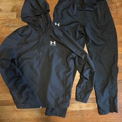 Under armor track suit