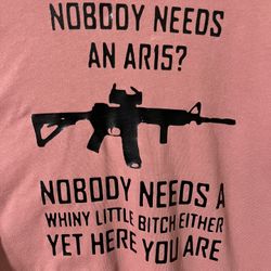 Funny Shirt  -  Med, But Can Make On Different Size Shirt