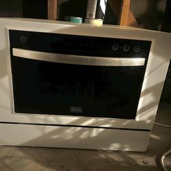 Black+Decker Countertop Dishwasher 