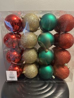 3 New Christmas Ornaments Boxes (32pcx80mm)