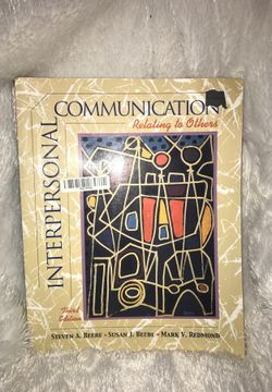 Interpersonal communication relating to others third edition
