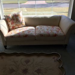 Couch Yellow Reversable Cushions. Excellent Condition .  Cash Only.