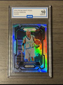 Allen Iverson 2024 Prizm Draft Picks Silver #33