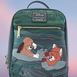 Fox And The Hound Loungefly Mini Backpack Disney Classic