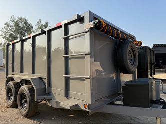 New 12ft Long Hydraulic Dump Trailer with Accessories 🏆