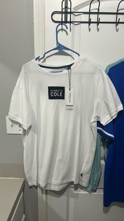 Kenneth Cole White Graphic T-Shirt