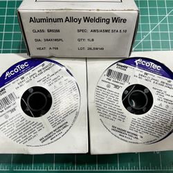 (X3) 1 Pound Aluminum Welding Spool For Wirefeed Spool Gun Welder