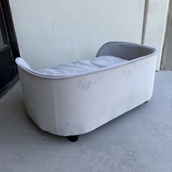 New In Box 27x17x12 Inch Tall Dog Cat Pet Futon Sofa Bed Lounge Furniture Sleeping Removable Cushion 