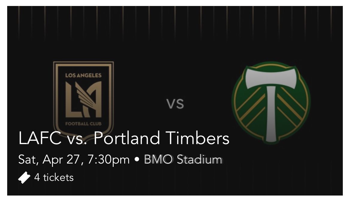 LAFC vs Portland Flounders Saturday April 27, 2024