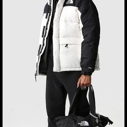 MEN'S HIMALAYAN DOWN PARKA BLACK/WHITE X-LARGE