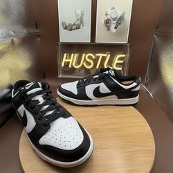 Nike Dunk Low Retro “Panda” White/Black Men’s Sz 10