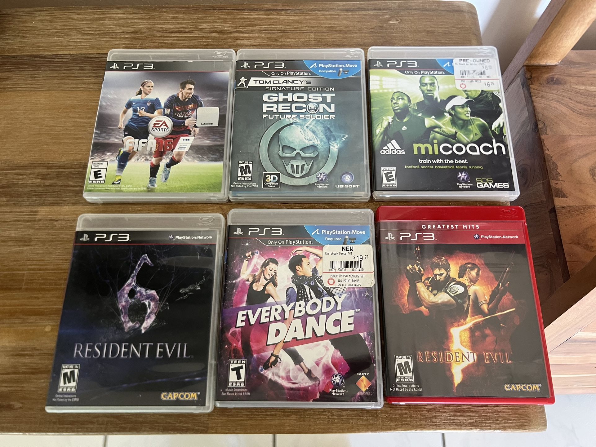 PS3 Games Bundle All $20