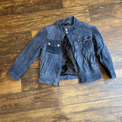 Leather Boy Jacket Size 7