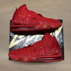 Nike Air Lebron 17 Red Carpet Men’s size 14 basketball shoes Rare!