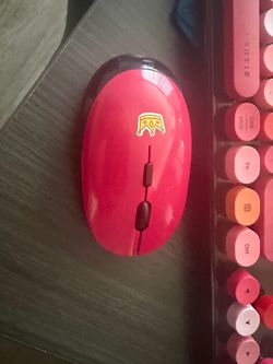 Wireless Typewriter Keyboard & Mouse