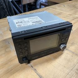 Panasonic-manufactured AM/FM radio receiver and CD player for a 2009-2012 Nissan