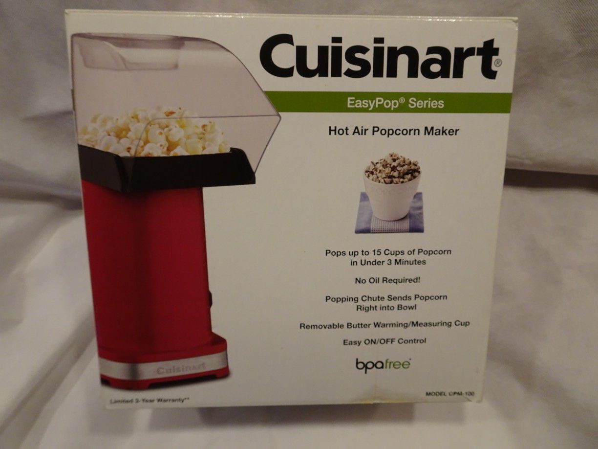 Cuisinart Air Popper Excellent Condition Popcorn