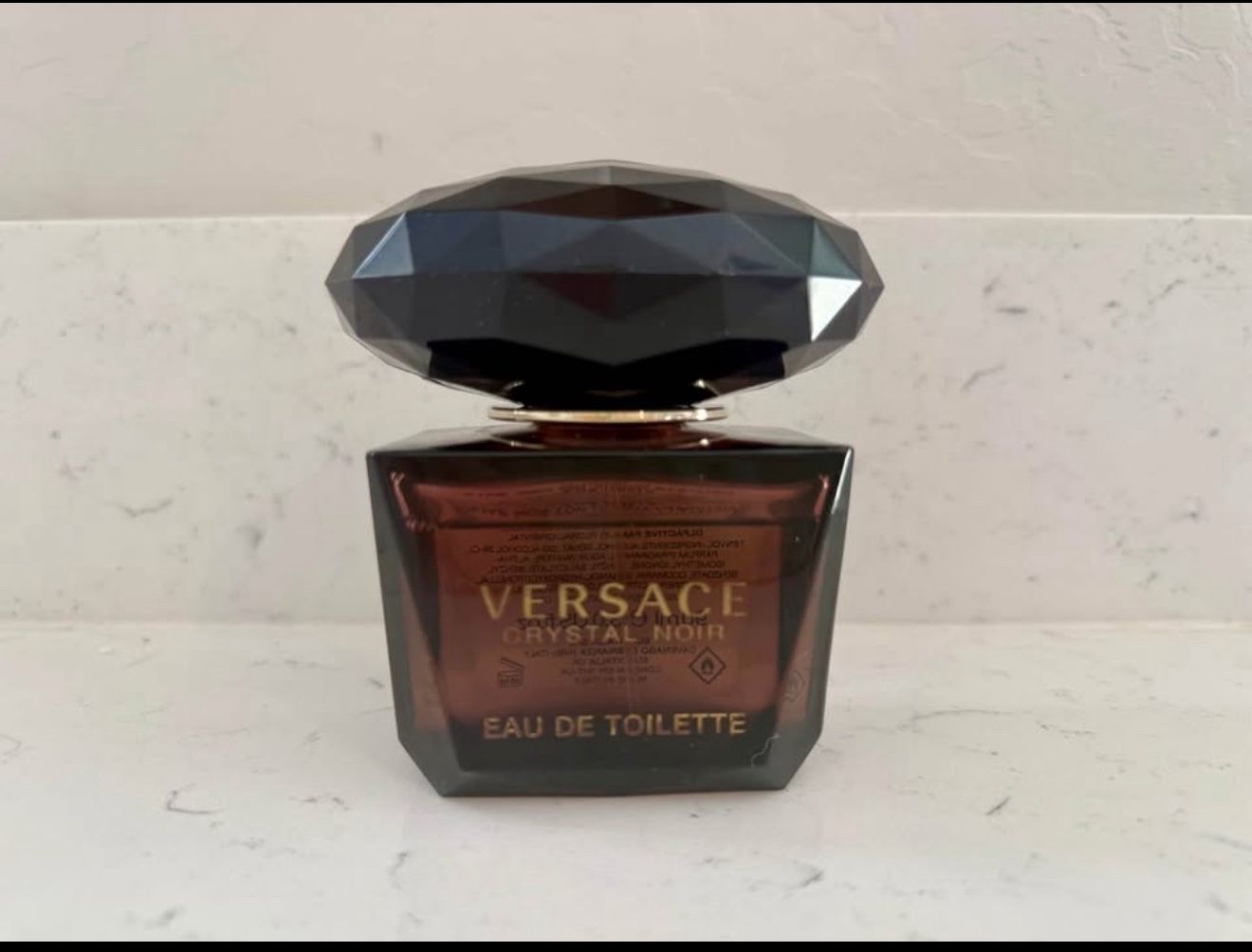 VERSACE CRYSTAL NOIR EDT 90 ML (3oz) $128
