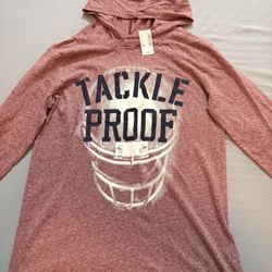 Shirt With Hoodie Size 16