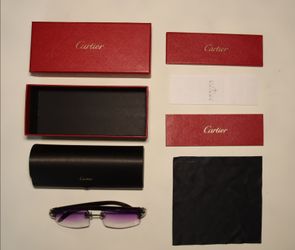 Original Cartier Sunglasses "Case Only"