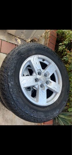 Jeep Tires and rims for sale